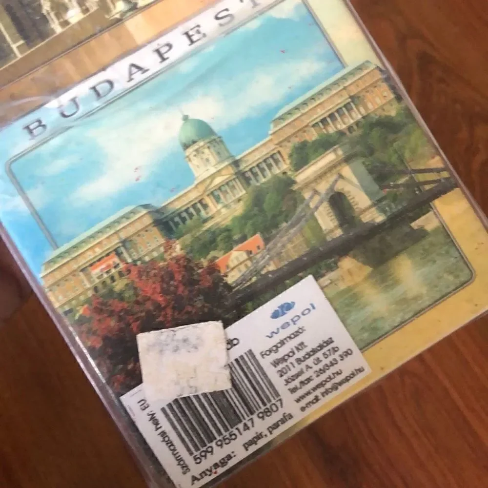 Vintage Budapest Drink coasters